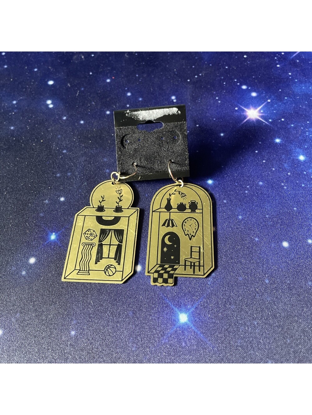 Air Sign Zodiac Earrings by While Odin Sleeps